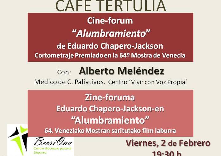 imagen CafeTertulia. 2 febr. con Alberto Meléndez